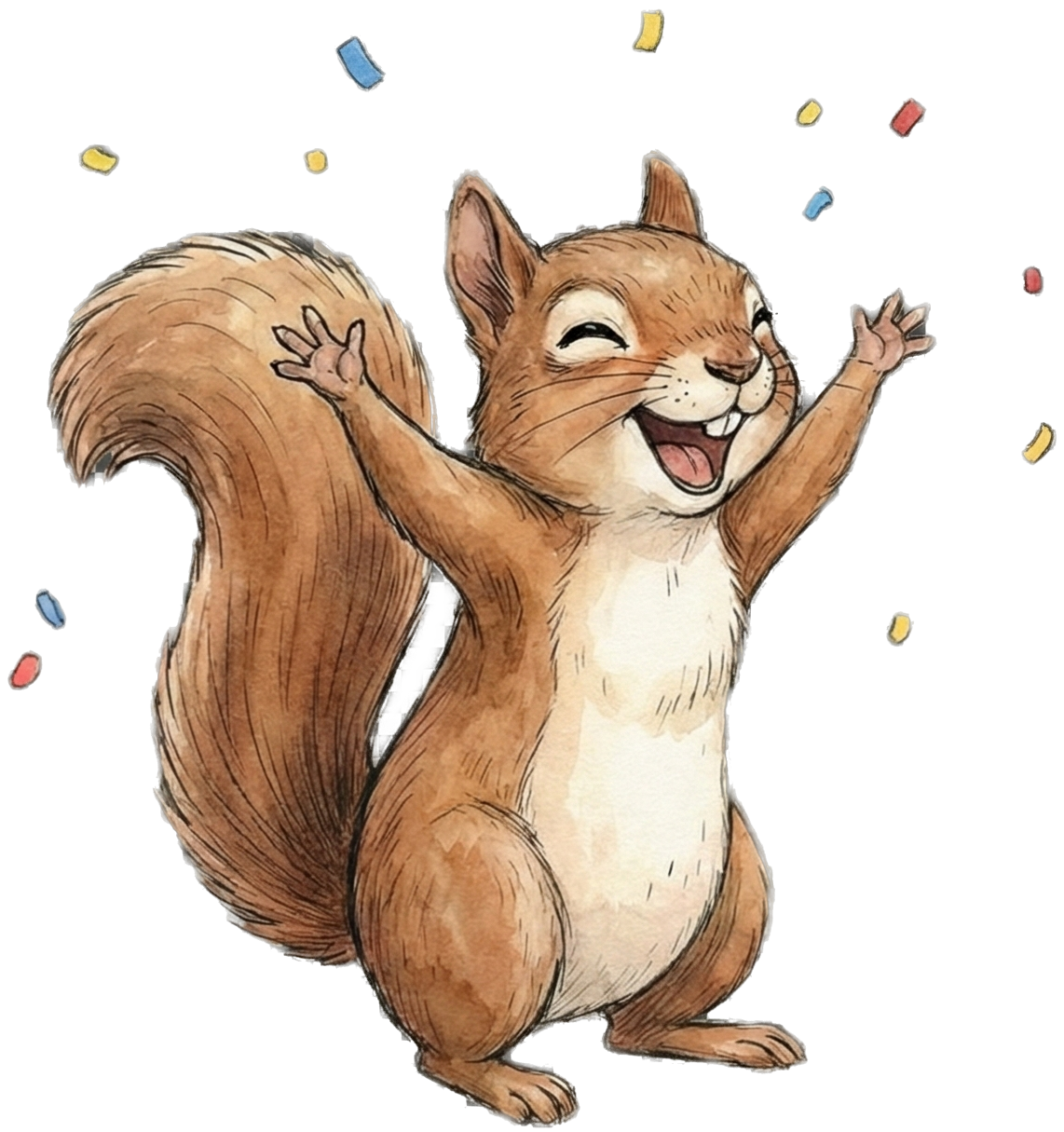 Your squirrel is excited for you to join!